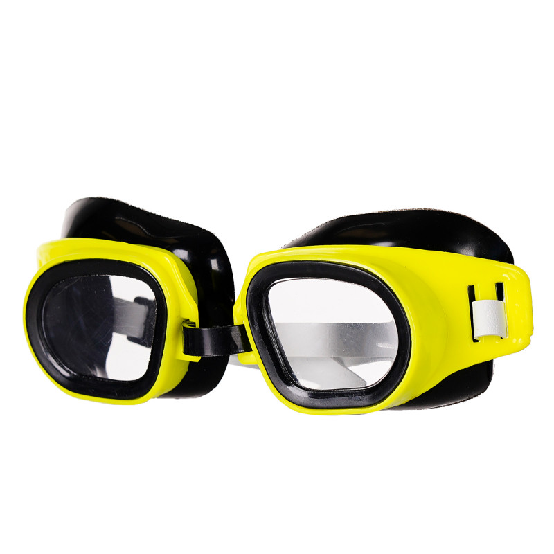Подводни очила с регулируема рамка - жълти  116157
