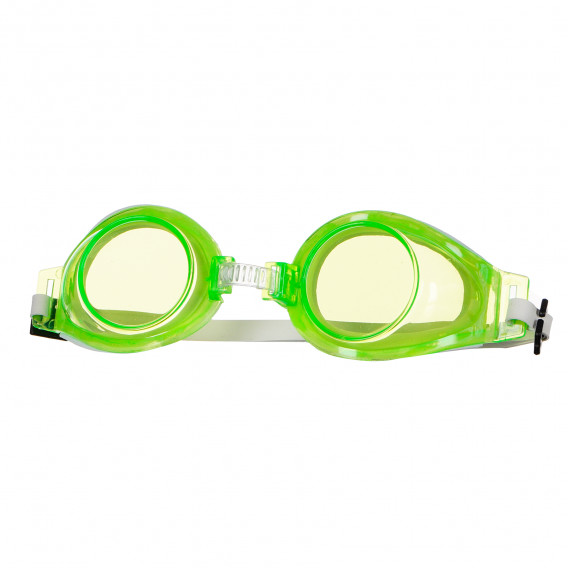 Комплект - очила за плуване и тапи за уши - зелен HL 116183 3