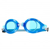 Комплект - очила за плуване и тапи за уши - син HL 116192 3