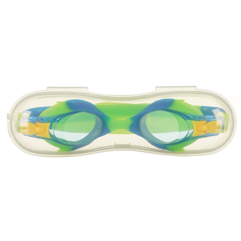 Очила за плуване с предпазна кутия - сини  116193