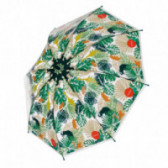 Чадър със свирка за момче зелен Boboli 116221 3