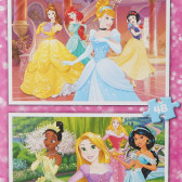 Детски пъзел 2 в 1 Принцесите на Дисни Disney Princess 116903 5