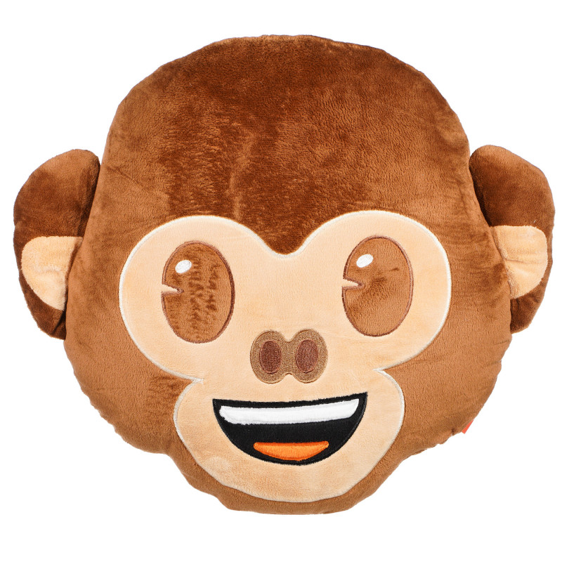 Възглавница Емоджи - маймун, 33см  117106
