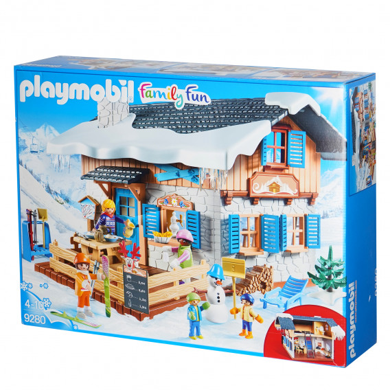 Конструктор Ски къща в планината над 20 части Playmobil 117357 3