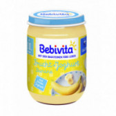 Пюре йогурт с плодове - банани, буркан 190г Bebivita 117612 