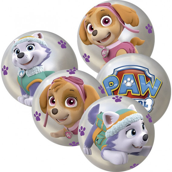 Шарена и интересна топка за вашето момиче -  Paw Patrol girl Paw patrol 1177 