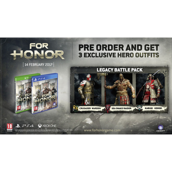 For honor ps4  11845 10