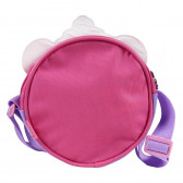 Малка розова чанта за носене през рамо с 3D ефект за момиче Lol с картинка на принцеса LOL 118800 2