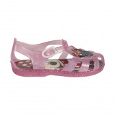 Летни сандали с принт на Minnie Mouse за момиче, розови Minnie Mouse 118859 2