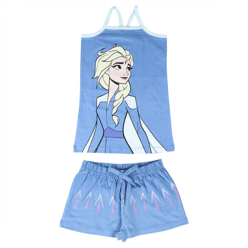 Памучна пижама с принт на Frozen 2 за момиче  119085