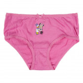 Комплект от 5 броя памучни бикини с принт на Minnie за момиче многоцветни Minnie Mouse 119134 5
