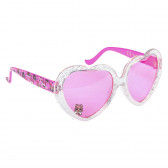 Слънчеви очила за момиче Lol с рамка във форма на сърце, многоцветни LOL 119154 
