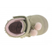 Обувки за бебе момиче с розови помпони Beppi 12217 3