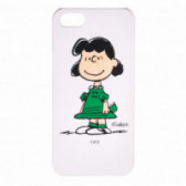 Калъф (гръб) за телефон, iPhone 5, Lucy Peanuts 124732 2