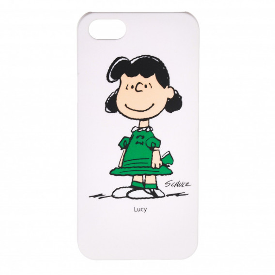 Калъф (гръб) за телефон, iPhone 5, Lucy Peanuts 124732 2