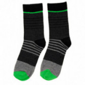 Чорапи с акценти в зелено и черно за момче YO! 125080 