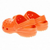 Гумени чехли за момиче, оранжеви Chicco 126610 2