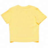Тениска с щампа за момче жълта Chicco 126698 2