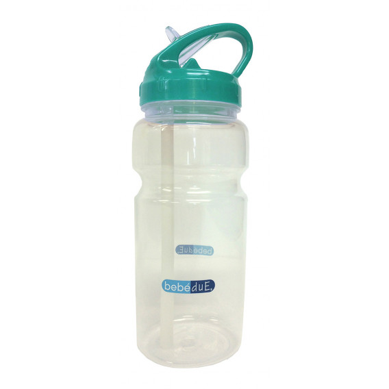 Полипропиленово шише за течности, с биберон , 6+ месеца, 500 мл. BebeDue 1268 