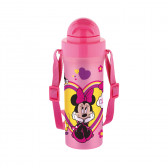 Тританова бутилка за вода с лента Pink Heart 300 мл Minnie Mouse 128395 
