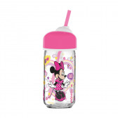 Стъклена бутилка за вода Hi! 370 мл Minnie Mouse 128399 