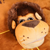 Възглавничка марионетка - лъв, 38 х 38 см Amek toys 128472 3