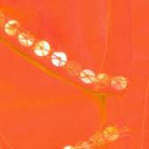 Бански от две части за момиче с пайети, оранжев Tape a l'oeil 129897 3