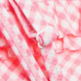 Бански за бебе от две части кариран, розов Tape a l'oeil 129988 3