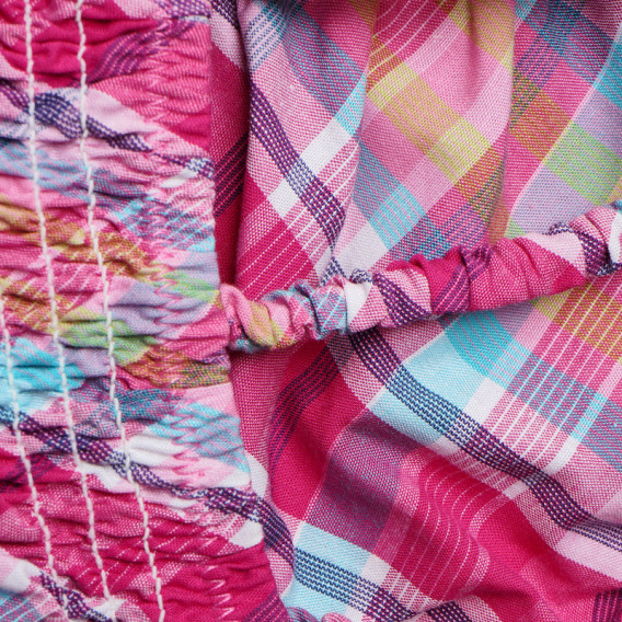 Бански от две части за момиче кариран,  многоцветен Tape a l'oeil 129992 3
