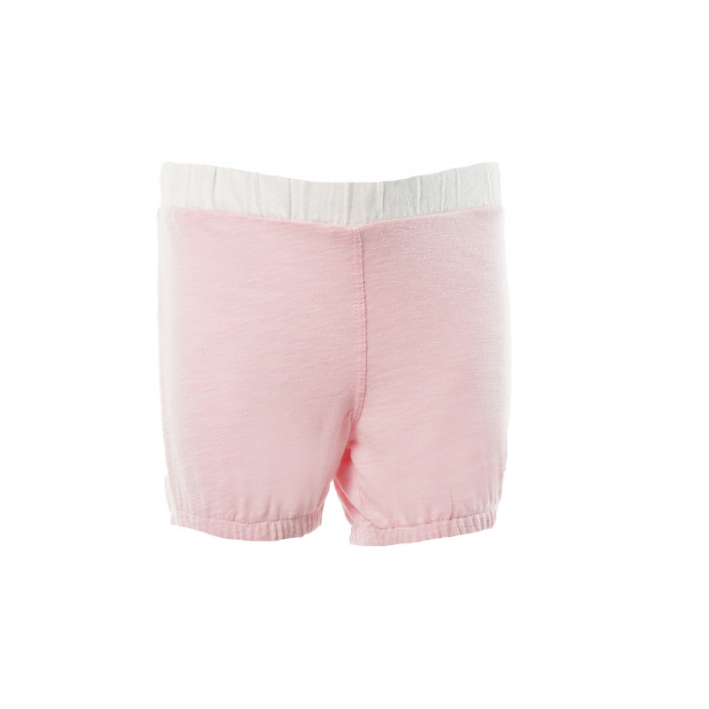 Къси панталони за бебе за момиче розови  130409
