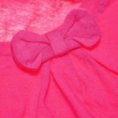 Памучна тениска за момиче розова Benetton 130471 3