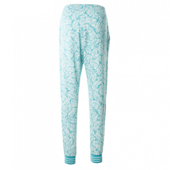 Памучни панталони с флорален принт за момиче Benetton 130871 2