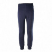 Памучни спортни панталони за момче сини Benetton 130999 