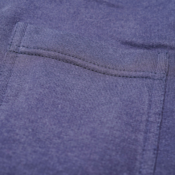 Памучни спортни панталони за момче сини Benetton 131001 3
