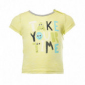 Тениска за бебе за момче зелена Benetton 131018 2