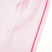 Памучни спортни панталони за бебе за момиче розови Benetton 131153 3