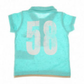 Тениска за бебе за момче зелена Benetton 131222 2