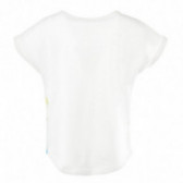 Тениска за момиче бяла Benetton 131228 2