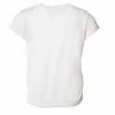Тениска за бебе бяла Benetton 131285 2
