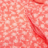 Памучни къси панталони за момиче розови Benetton 131295 3