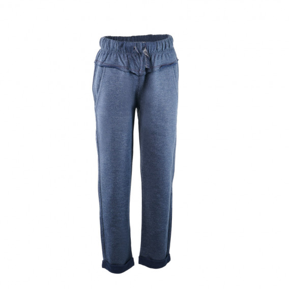 Спортни панталони за момиче сини Benetton 131305 