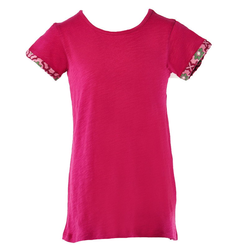 Памучна тениска розова  131361
