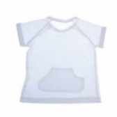 Памучна тениска за бебе за момче синя Benetton 131483 2