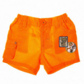 Къси панталони за бебе оранжеви Benetton 131621 