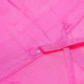 Памучен гащеризон за момиче розов Benetton 131630 4