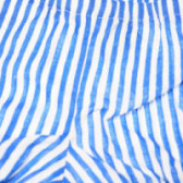 Памучни панталони за бебе за момче сини Benetton 131705 3