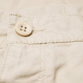 Памучни панталони за момче бежови Benetton 131759 3