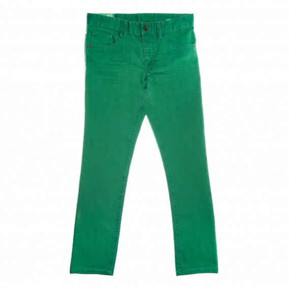 Панталони за момче зелени Benetton 131825 