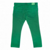 Панталони за момче зелени Benetton 131826 2