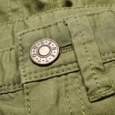 Памучни къси панталони за момче зелени Benetton 131871 3